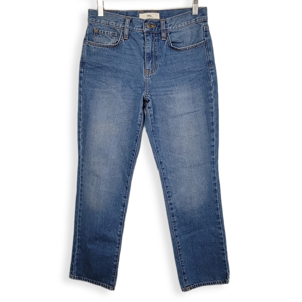 Women's VANS straight-leg blue jeans size 5/27